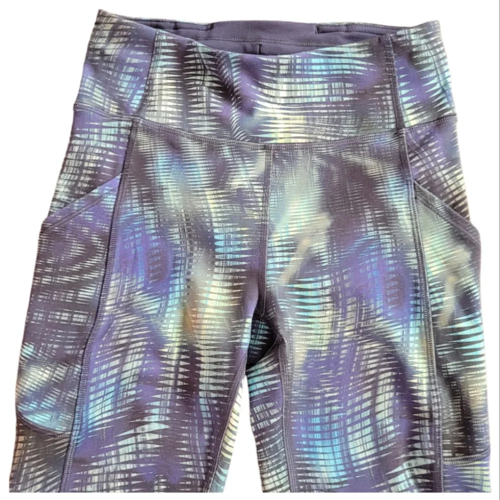 Lululemon Invigorate High RiseTight 25" Leggings Shapeshifter Flux Blue Multi 4 - Picture 5 of 16